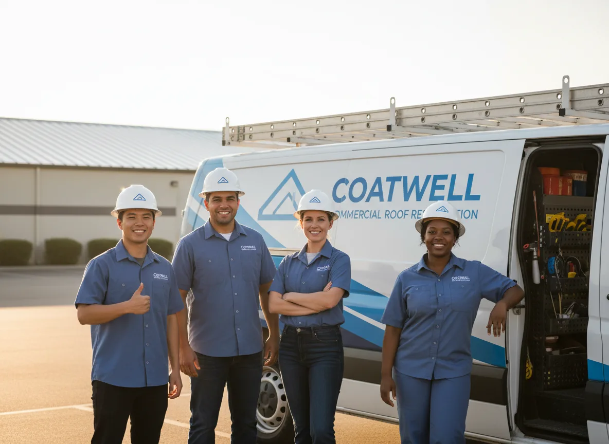 Commercial roof coating company in Columbus, PA